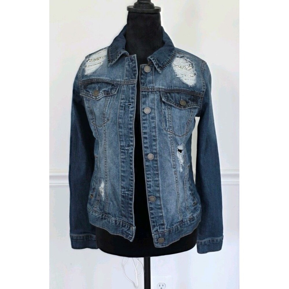 Juicy Couture Women's Denim Jacket Size XS